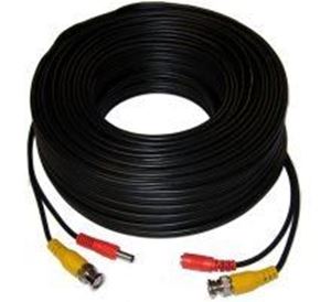 Picture of 5m Plug and Play CCTV Cable with Video and Power connectors pre-crimped 
