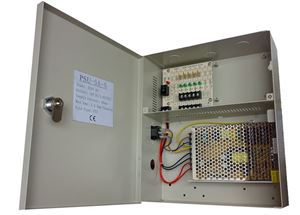 Picture of 4 Way DC 5amp Power Supply with Auto Reset PTC Fuse 