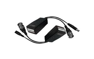 Picture of Twin Pack CAT5 Video and Power Balun Passive Channel Video Power Balun Transceiver with pigtail onnection