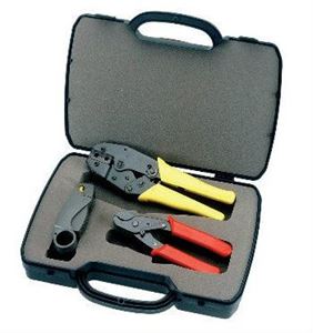 Picture of High Quality RG59 Crimp Tool Kit with Cable Stripper, Crimp and Wire Cutter