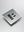 Picture of Rako WLF- Brushed Stainless Steel Screwless cover plate for wired modular control panel