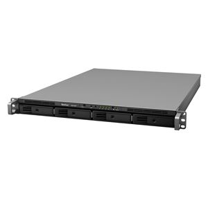 Picture of Synology RackStation RS814 4 x Total Bays NAS Server - 1U - Rack-mountable - Marvell ARMADA XP MV78230 Dual-core (2 Core) 1.33 GHz - 1 GB RAM DDR3