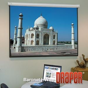 Picture of Draper Baronet/Series HW Electric Projection 92" Screen 16:9 130103