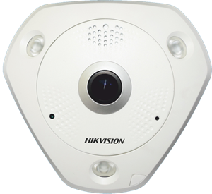 Picture of Hikvision DS-2CD6362F-IV(S) 6megapixel Fisheye IP Camera 360° view angle with 15 IR nightvision
